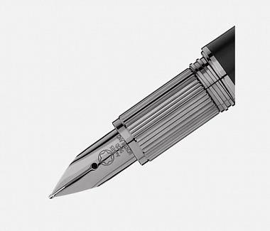 Перьевая ручка Montblanc StarWalker Ultra Black Doué (F) 126364 перо M