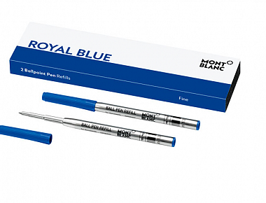 Синие стержни Montblanc 128213 Ballpoint Pen Refill Толщина F
