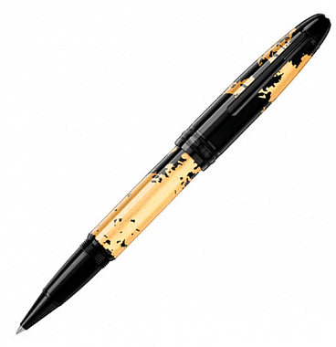 Ручка роллер Montblanc Meisterstuck Solitaire Gold Leaf 119689