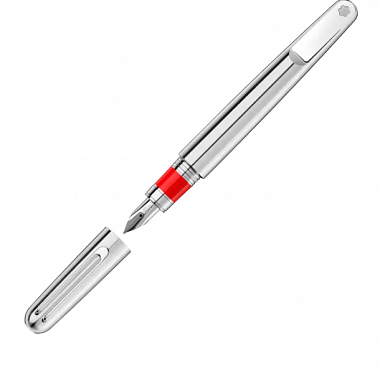 Перьевая ручка Montblanc Red Signature перо F 113621
