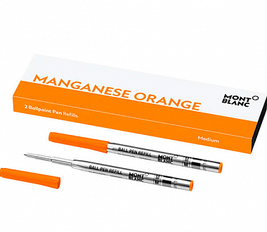 Оранжевые стержни Montblanc 128221 Ballpoint Pen Refill Толщина M
