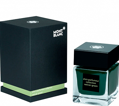 Зелёные чернила Montblanс с ароматом ветивера 118217