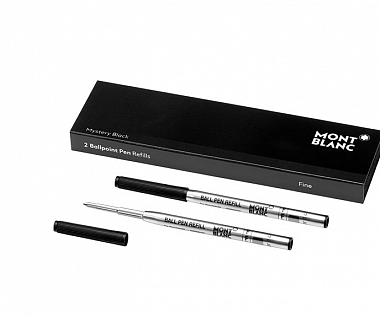 Чёрные стержни Montblanc 128210 Ballpoint Pen Refill Толщина F