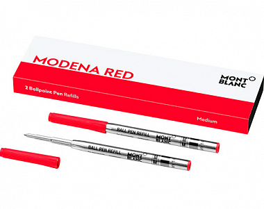 Красные стержни Montblanс Ballpoint Pen Refill  124516 толщина M