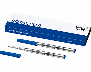 Синие стержни Montblanc Ballpoint Pen Refill  128214 толщина М