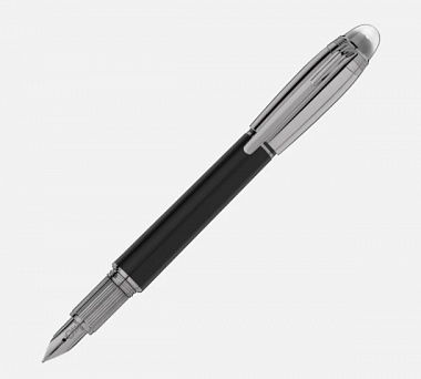Перьевая ручка Montblanc StarWalker Ultra Black Doué (F) 126364 перо M