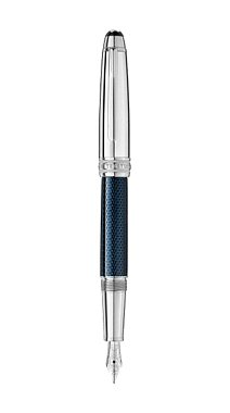 Перьевая ручка Meisterstuck Solitaire Doué Blue Hour Classique перо F 112893
