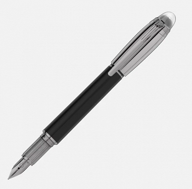 Перьевая ручка Montblanc StarWalker Ultra Black Doué (F) 126363 перо F