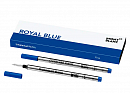 Синие стержни Montblanc Rollerball Refill 128232 толщина F